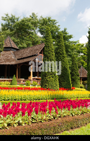 The National Kandawgyi Botanical Gardens are a world renowned botanical garden in Pyin Oo Lwin, Myanmar. Stock Photo