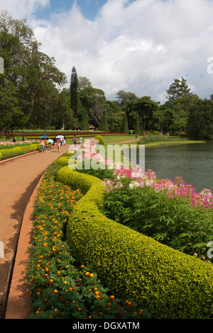 The National Kandawgyi Botanical Gardens are a world renowned botanical garden in Pyin Oo Lwin, Myanmar. Stock Photo