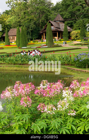 The National Kandawgyi Botanical Gardens are a world renowned botanical garden in Pyin Oo Lwin, Myanmar. Stock Photo