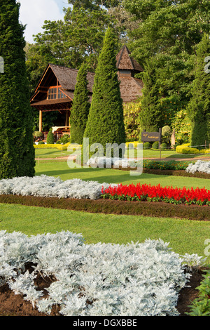 The National Kandawgyi Botanical Gardens are a world renowned botanical garden in Pyin Oo Lwin, Myanmar. Stock Photo