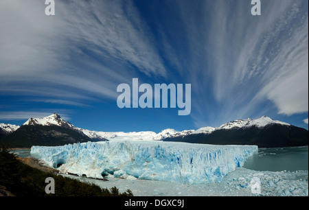 Perito Moreno Glacier with cloud formation, Patagonia, Argentina, South America Stock Photo