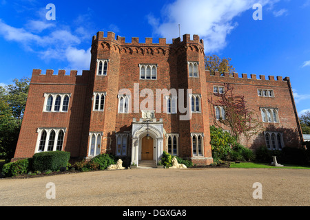 hertford castle grounds hertfordshire england uk gb Stock Photo