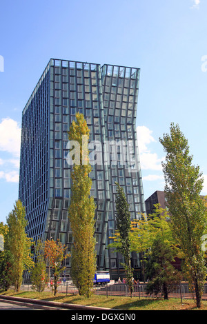 Dancing Towers, hotel and office building, completion in 2012, Reeperbahn, Hamburg Stock Photo