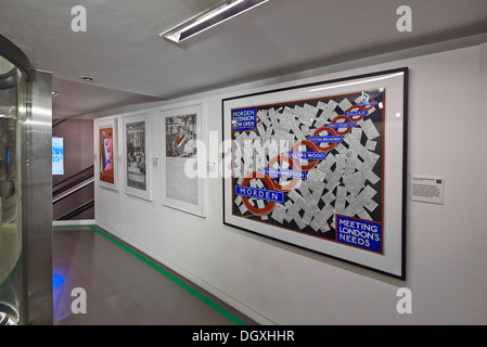 The London Transport Museum, or LT Museum based in Covent Garden, London Stock Photo