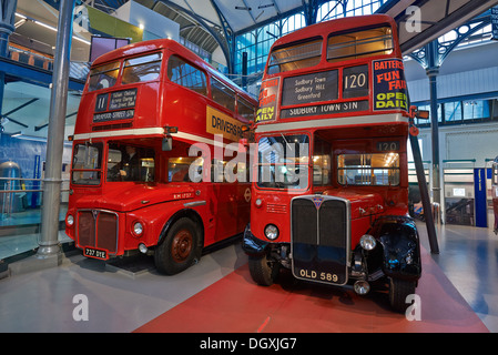 The London Transport Museum, or LT Museum based in Covent Garden, London Stock Photo