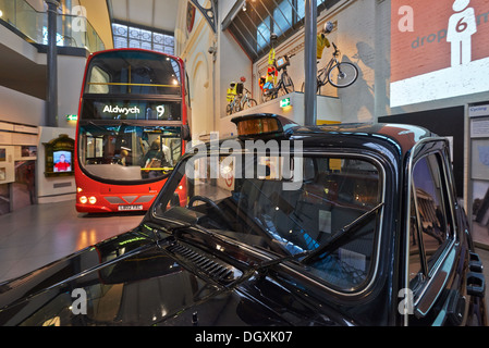 The London Transport Museum, or LT Museum based in Covent Garden, London Stock Photo