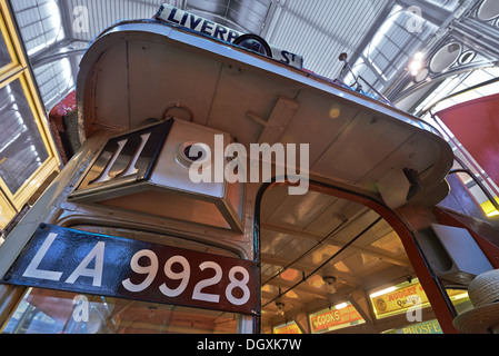 The London Transport Museum, or LT Museum based in Covent Garden, London Stock Photo