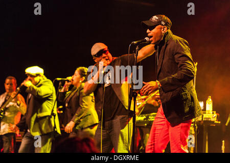 London, UK. 26th Oct, 2013. Los Van Van performing at the Forum HMV in Kentish Town. Stock Photo