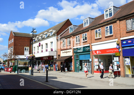 High Street, Haverhill, Suffolk, England, United Kingdom Stock Photo