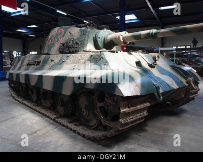 The Panzerkampfwagen VI Ausf. B, also known as the Tiger II or