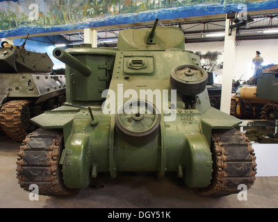 M3 General Lee, tanks in the tank museum, Saumur, France, pic-1 Stock Photo