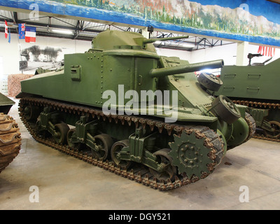 The M3 General Lee is an American medium tank displayed at the