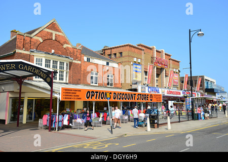Tower Cinema and amusement arcade, Lumley Road, Skegness, Lincolnshire, England, United Kingdom Stock Photo