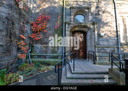 King's College Chapel in autumn, King's College, University of Aberdeen, Old Aberdeen, Aberdeen, Scotland, United Kingdom Stock Photo