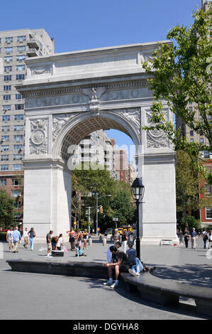 Washington Square Arch, Washington Square Park, Greenwich Village, NYC