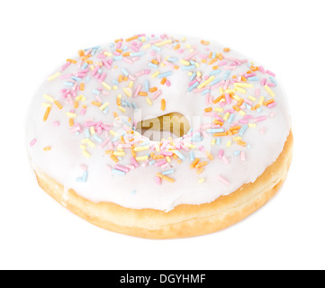 Donut isolated on white background Stock Photo