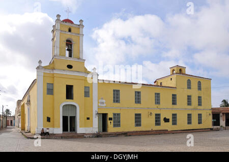 Museo de San Juan de Dios, Plaza San Juan de Dios, historic district of Camagueey, Cuba, Caribbean, Central America Stock Photo
