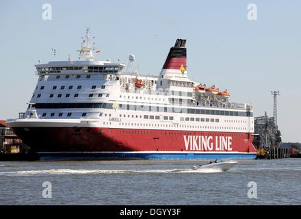 Viking Line ferry, Helsinki, Finland, Europe Stock Photo