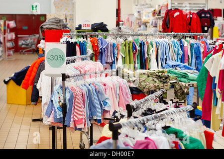 Clothes sale in a supermarket Stock Photo by ©voronin-76 2533492