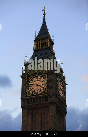 Elizabeth Tower or Big Ben, City of Westminster, London, London region, England, United Kingdom Stock Photo