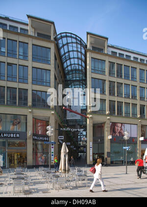 Passage Kaufinger Tor mall, Kaufinger Strasse, Altstadt-Lehel district, Munich, Bavaria Stock Photo