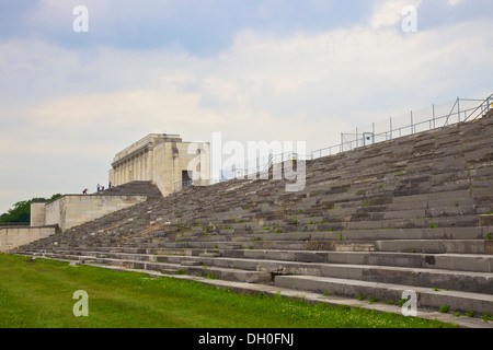 Zeppelin Field Grandstand, Nazi Party Rally Grounds, Nuremberg, Germany Stock Photo