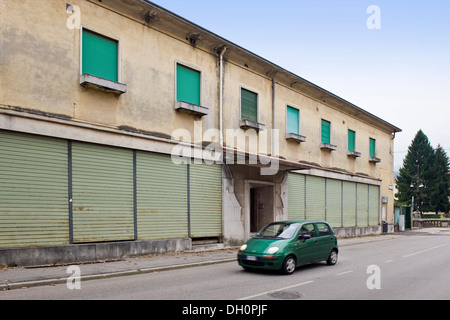 Italy, Veneto, Valdagno, Città Sociale, Social City Stock Photo