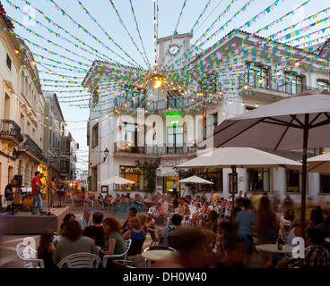 Alaior in the evening, Menorca, Balearic Islands, Spain, Southern Europe, Europe Stock Photo