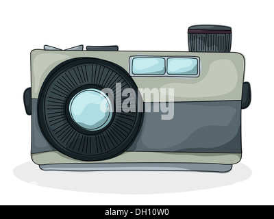 Retro style camera Stock Photo