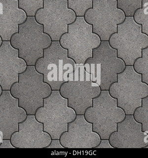Gray Figured Paving Slabs. Seamless Tileable Texture Stock Photo - Alamy