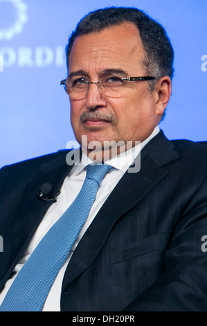 Egyptian Foreign Minister Nabil Fahmy. Stock Photo