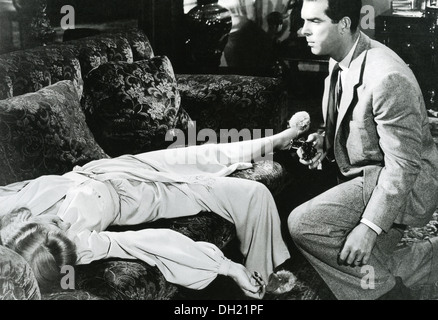 DOUBLE INDEMNITY 1944 Paramount film with Barbara Stanwyck and Fred MacMurray Stock Photo