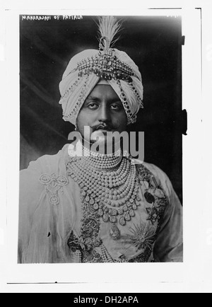 Maharajah of Patiala (LOC) Stock Photo