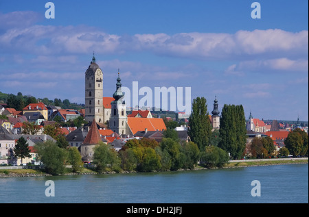 Krems und Stein an der Donau - Krems and Stein on Danube 03 Stock Photo ...