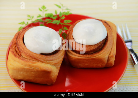 Cinnamon rolls Stock Photo