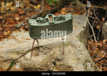 The M18A1 Claymore is a directional anti-personnel mine used by the U.S ...