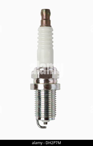 spark plug isolated on white background Stock Photo