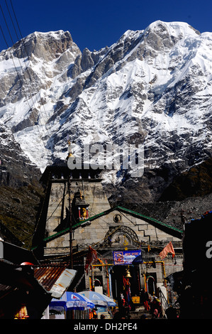 Kedarnath Temple in Garhwal Uttarakhand India Asia Stock Photo