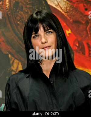 Selma Blar at the photocall of 'Hellboy II: The Golden Army' in Berlin on the 19th of August in 2008. Stock Photo