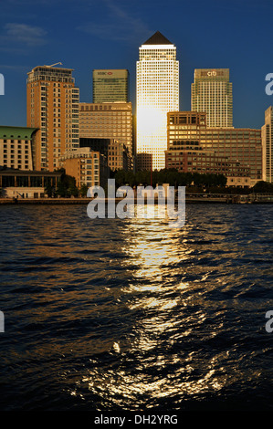 Canary Wharf Estate, Isle of Dogs, Docklands, London E14, United Kingdom Stock Photo