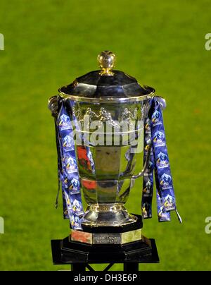 Rochdale, UK. 28th October 2013. The Rugby League World Cup - Fiji v Ireland - Group A - Rugby League World Cup 2013 - Spotland Stadium, Rochdale, England. 28/10/2013 © Sport In Pictures/Alamy Live News Stock Photo