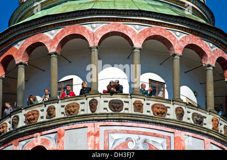 Cesky Krumlov UNESCO site Czech Republic Stock Photo