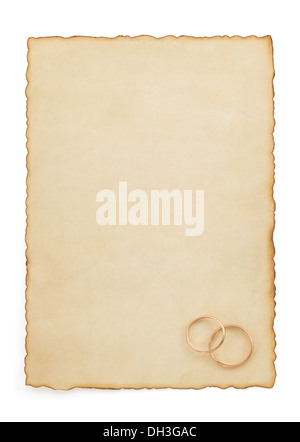 Scroll of Old Paper. Texture Background. Computer Graphics Stock Photo -  Alamy