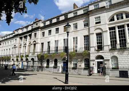 Fitzroy Square, Fitzrovia, Central London, W1, England, UK Stock Photo