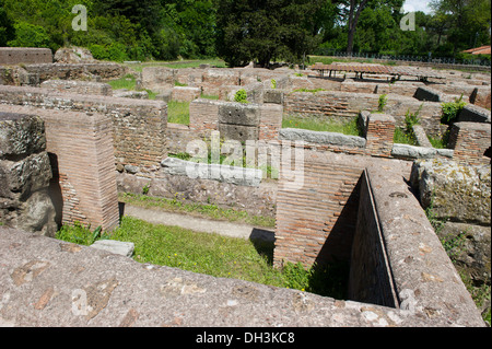 ancient, archeologic, Europa, Italy, Latium, Lazio, Ostia antica ...