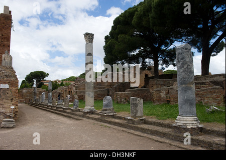 ancient, archeologic, Europa, Italy, Latium, Lazio, Ostia antica, outdoor, Republicans*, Rome, stores* day, travel