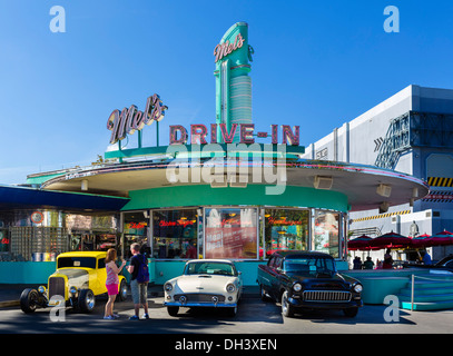 Mel's Drive-In at Universal Studios, Universal Orlando Resort, Orlando, Central Florida, USA Stock Photo