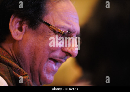Ustad Ghulam Ali is a Pakistani singer in the Qual Bachon Gharana. Ghulam Ali is considered as one of the best ghazal singers of his era Stock Photo