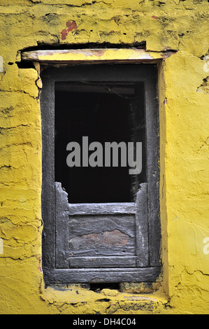 Old open window paithan aurangabad maharashtra india Asia Stock Photo