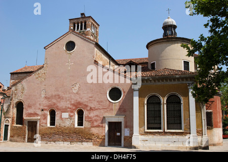 Church of San Giacomo dell'Orio, Venice, Italy. Stock Photo